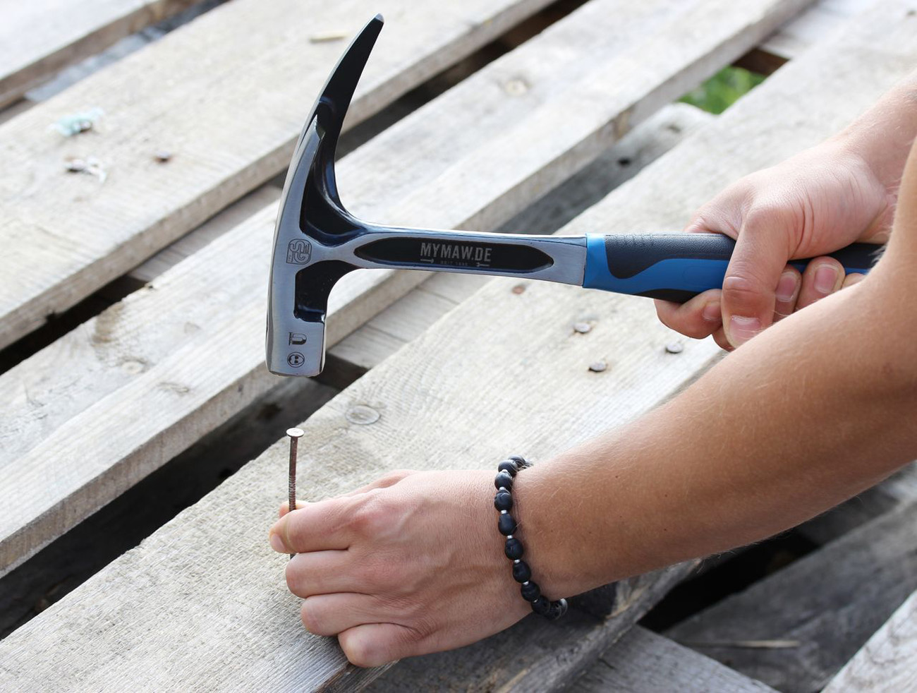 PROFI Latthammer Lattenhammer Ganzstahl-Hammer geschmiedet Anti-Shock Dachdecker