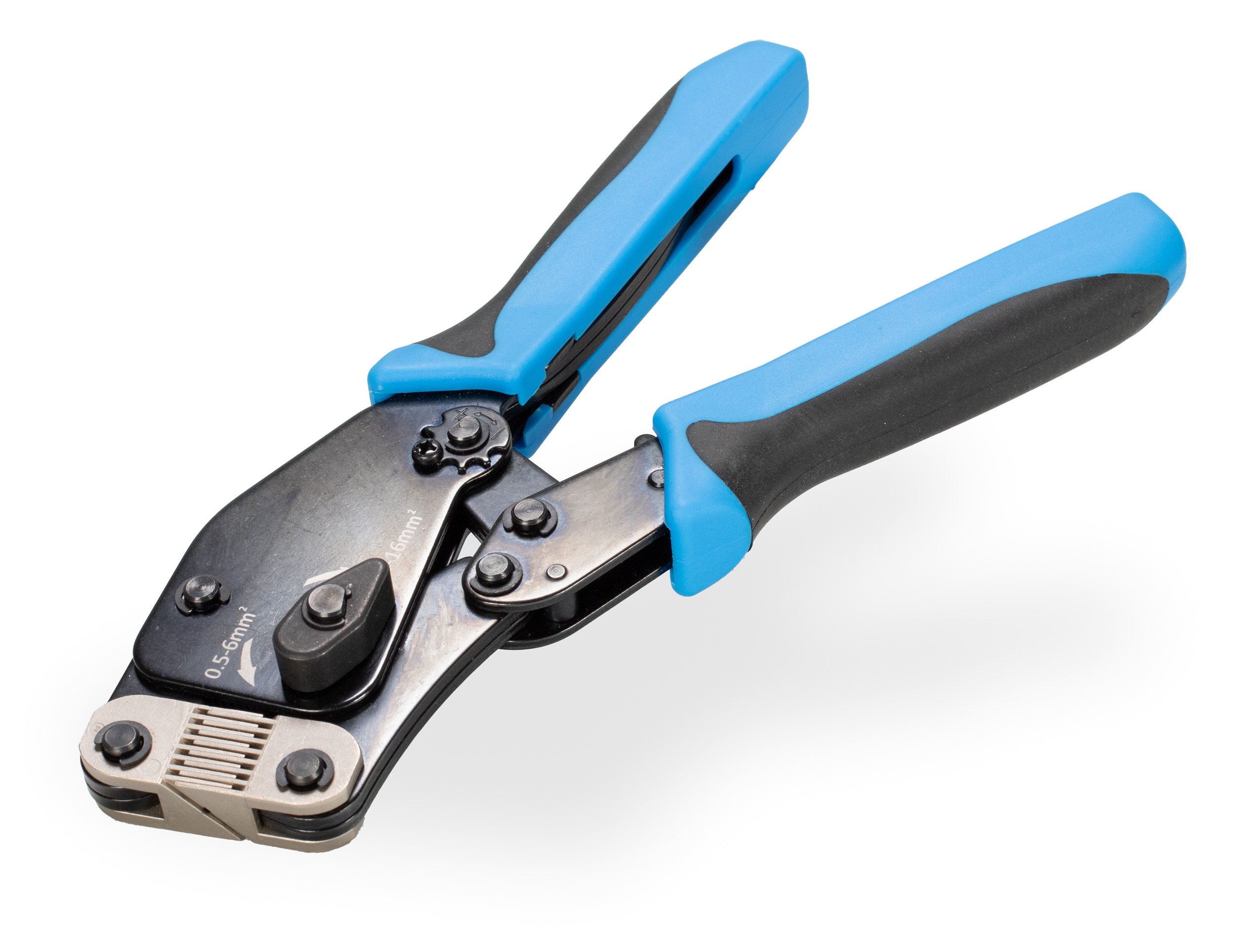 FLEXI CRIMP PRO Presszange Aderendhülsen 0,5-16 qmm Frontpresszange Zange