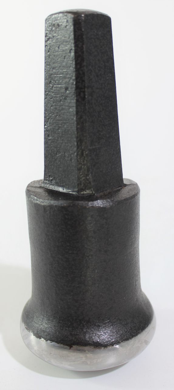 PICARD Bodenamboss Nr. 0015900 Knopfamboss 60 mm Arbeitsfläche gewölbt L:165 mm 