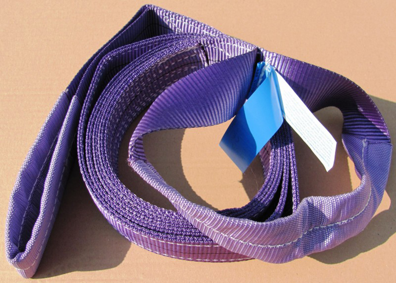 2 x Rundschlinge Hebegurt Hebeband violett 1 m 1000 kg Hebebänder Gurt günstig