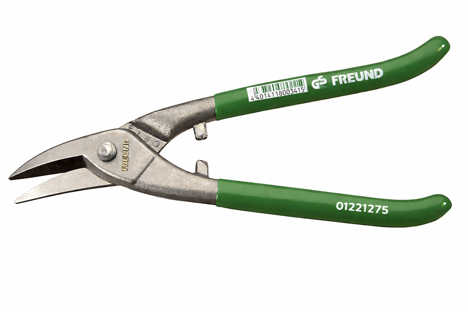 FREUND Lochschere Nr 01221275 links Klempner Blechschere Schere Dachdecker Profi