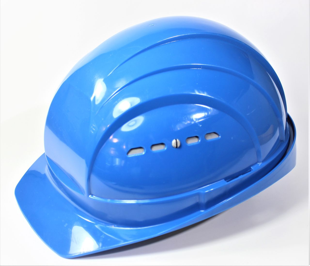 SCHUBERTH Helm gelb blau weiß Karneval Fasching Bauarbeiter Baumeister DIN EN397
