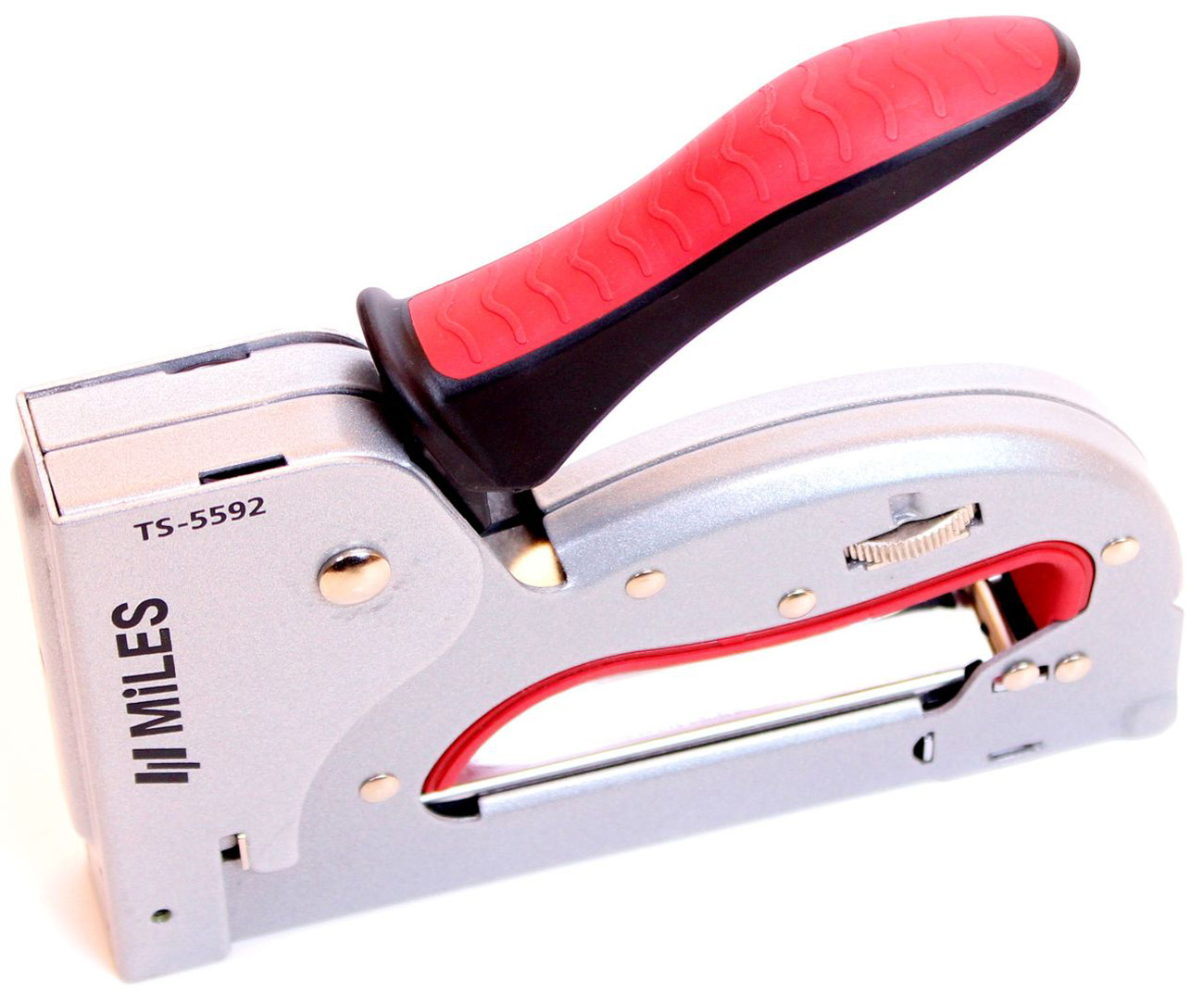 MILES Metall Hand-Tacker TS 5592 Nagler Tackern Heft-Klammern Hand-Werkzeug