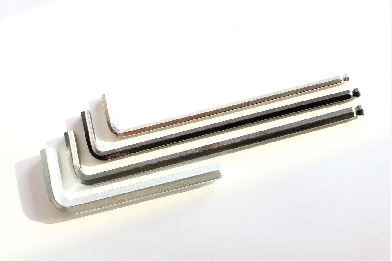 SALTUS Sechskantschlüssel Set 4 tlg 5-10 mm Schlüssel Satz Innensechskant