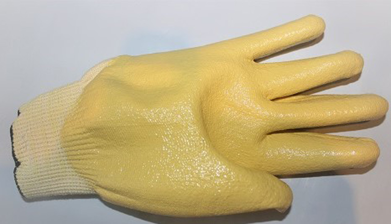 KCL K-NIT 861 gelb Arbeits-Handschuhe Gr. 10 Schnittschutzhandschuhe Nitril