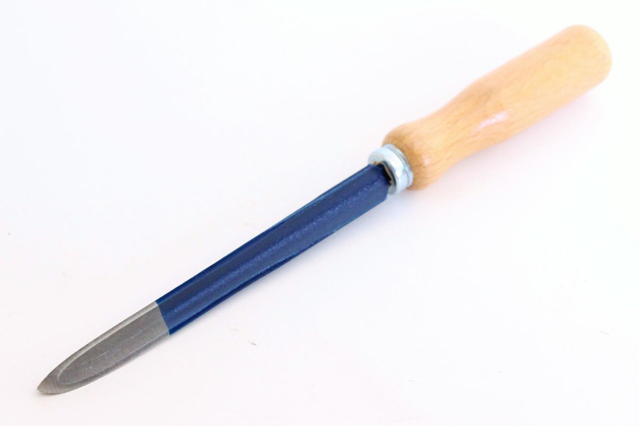 Trójkątny skrobak drążony Profesjonalny skrobak drążony 150/260 Made in Germany