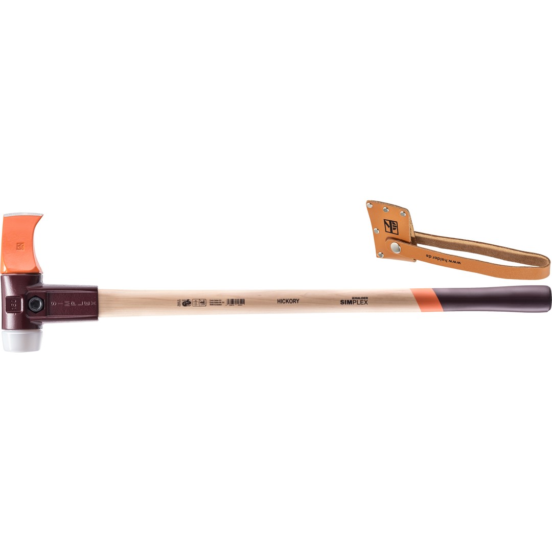 HALDER-SIMPLEX Młotek dzielony z obudową z żeliwa ciągliwego 3007.160 Młotek 2w1 narzędzie HALDER-SIMPLEX Młotek dzielony z obudową z żeliwa ciągliwego 3007.160 Młotek 2w1 narzędzie