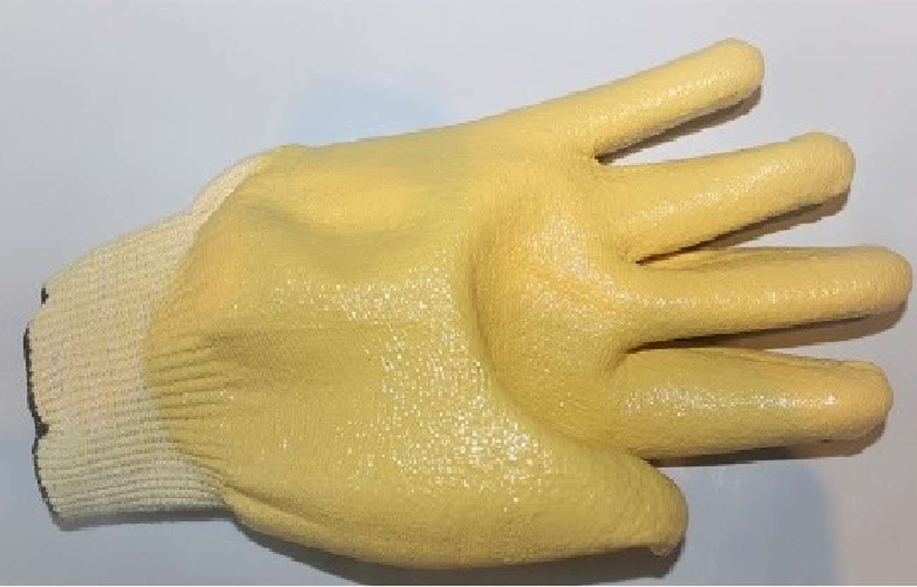 KCL K-NIT 861 gelb Arbeits-Handschuhe Gr. 10 Schnittschutzhandschuhe Nitril