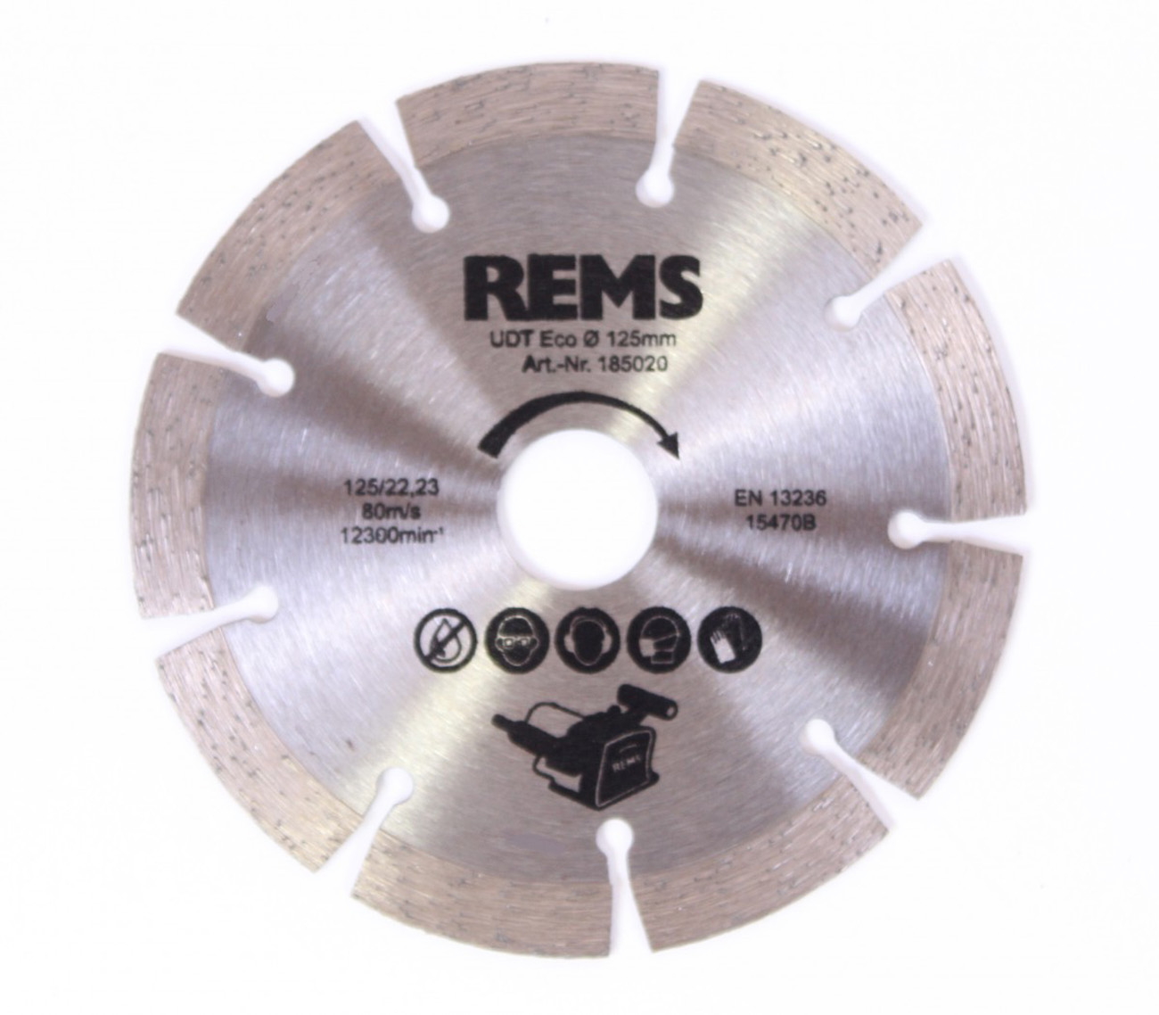 REMS Uniwersalna diamentowa tarcza tnąca Eco 125 mm