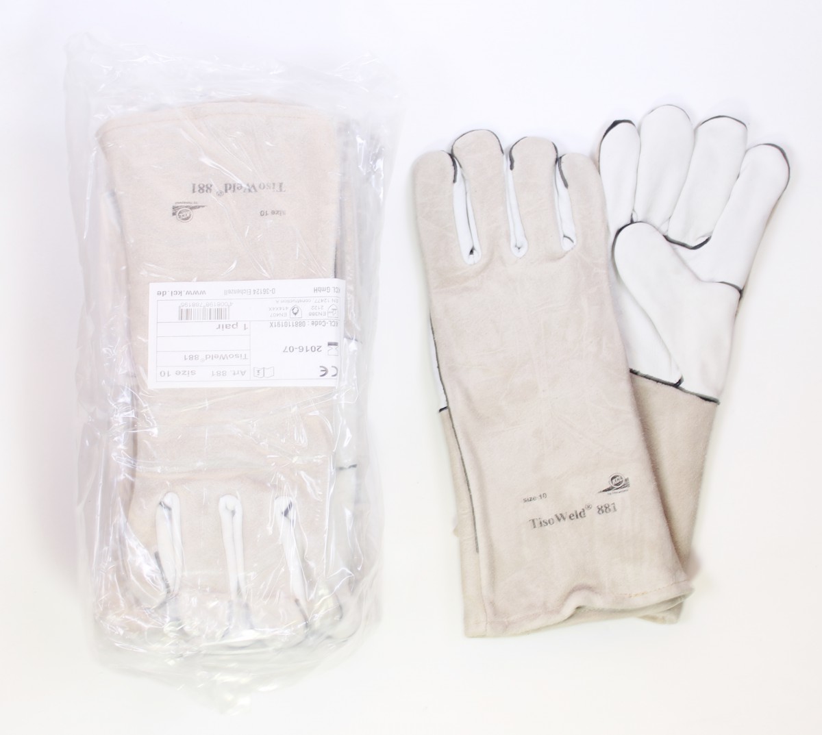 KCL Hitzeschutzhandschuhe TisoWeld 881 HONEYWELL Gr. 9 Handschuhe Schweißen