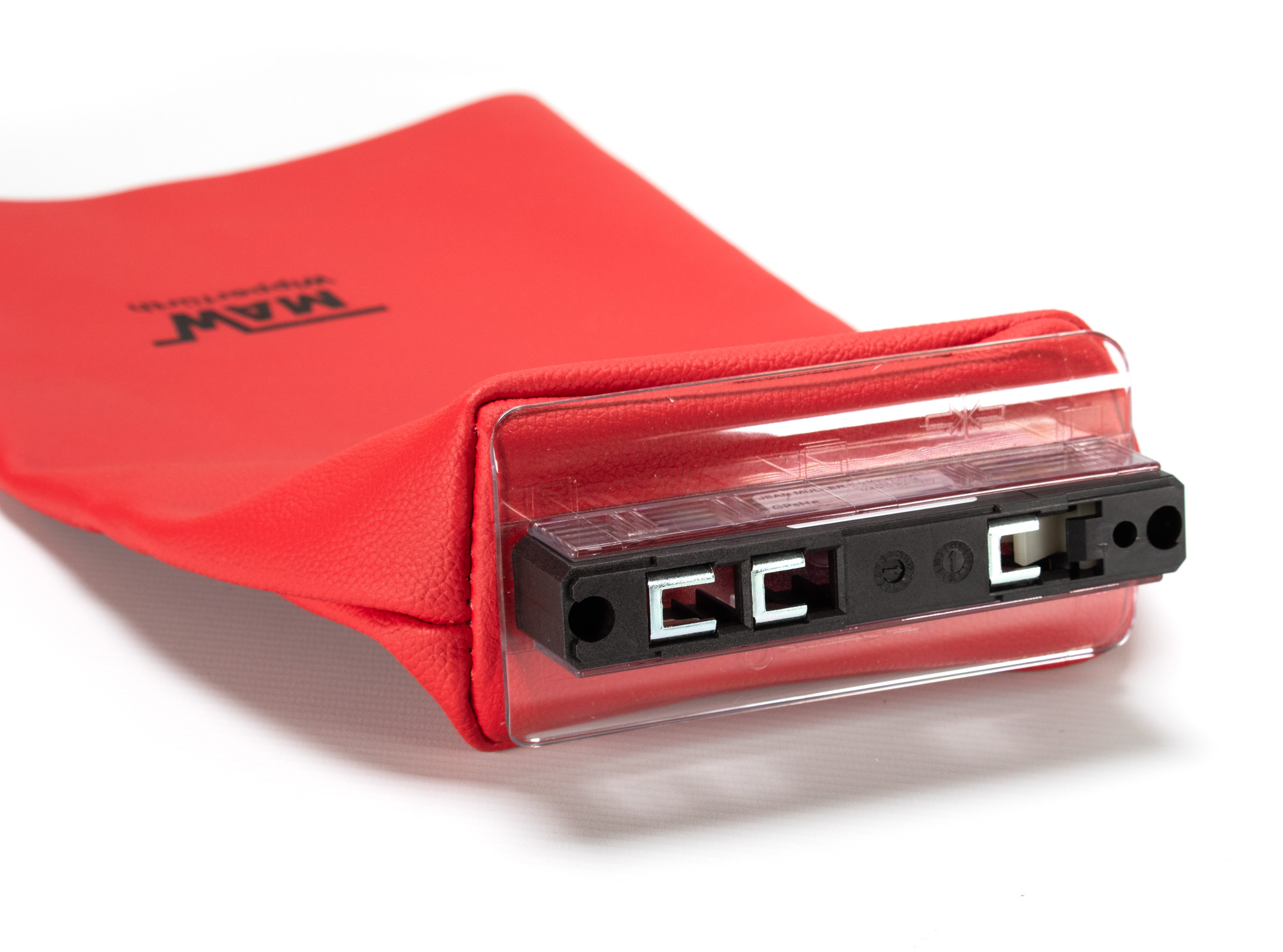 NH wsuwane rękawice ochronne myMAW skórzany mankiet czerwony 00-4 dla elektryków NH wsuwane rękawice ochronne myMAW skórzany mankiet czerwony 00-4 dla elektryków