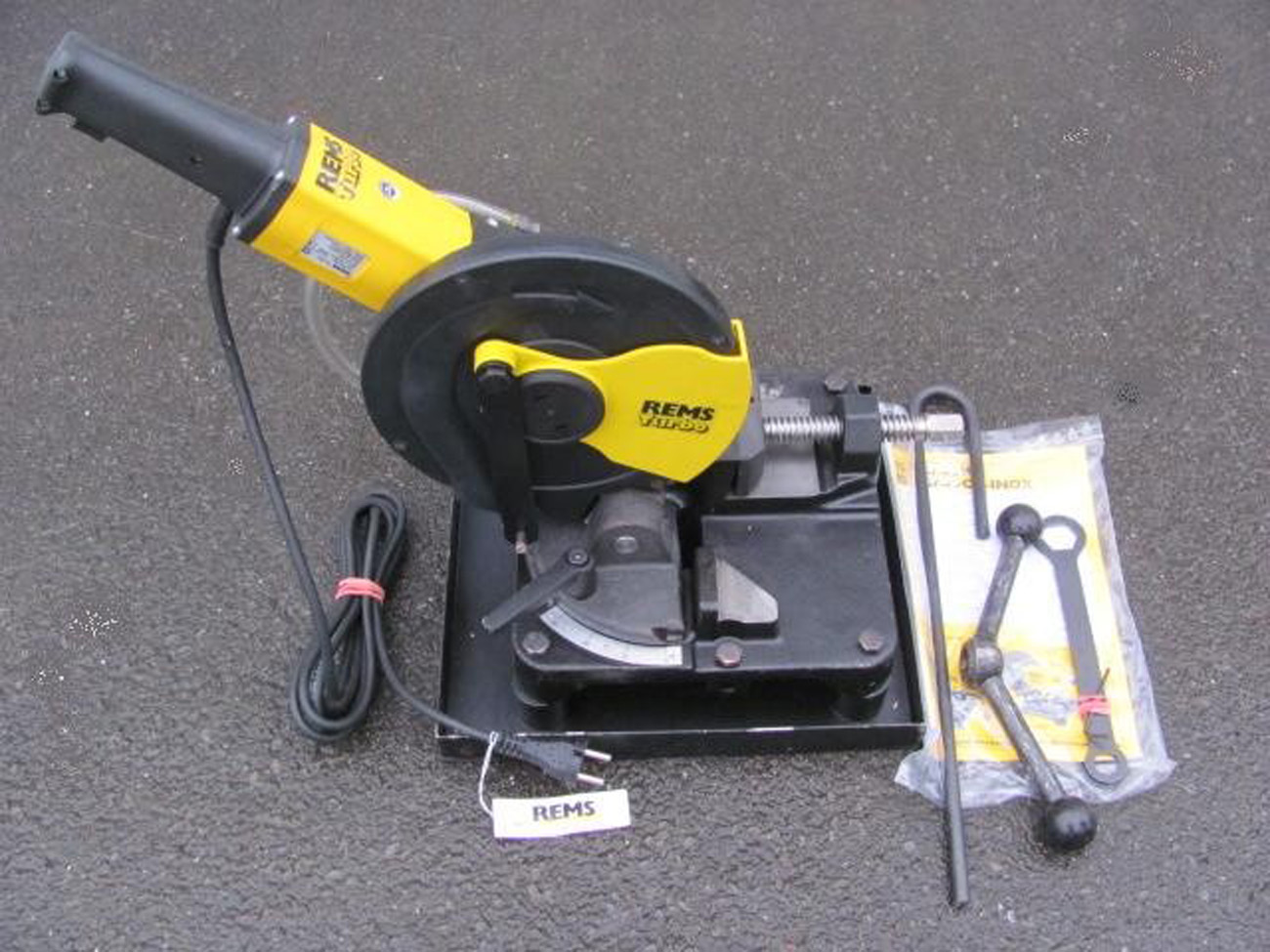 REMS Turbo K Metallkreissäge Kreissäge Säge Nr. 849007 für Heizung Sanitär Rohr