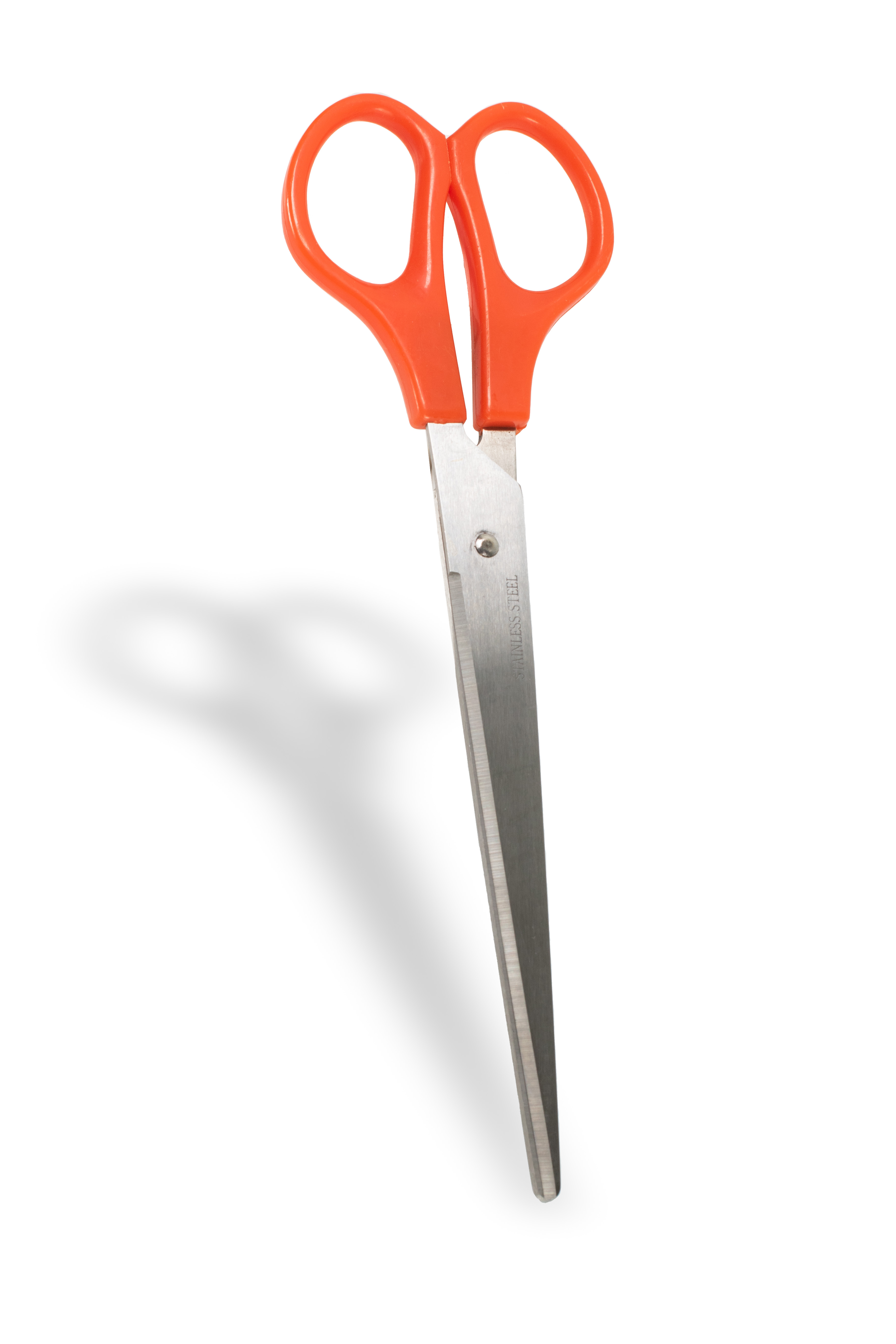 Nożyczki uniwersalne 225 mm, czerwone, stal nierdzewna