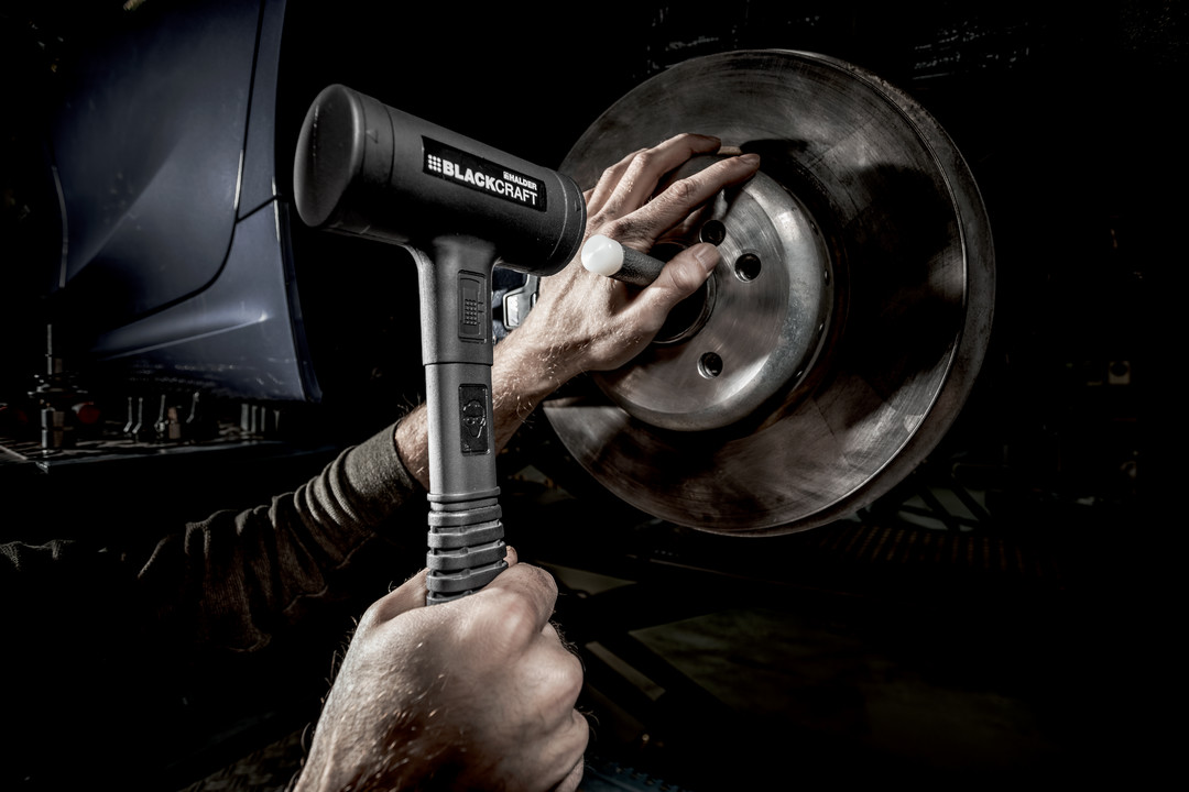 BLACKCRAFT-Schonhammer, mit bruchsicherem Stahlrohrstiel, PUR ummantelt und ergonomisch geformtem, rutschsicherem Griff | D=40 mm | 3379.040 BLACKCRAFT-Schonhammer, mit bruchsicherem Stahlrohrstiel, PUR ummantelt und ergonomisch geformtem, rutschsicherem Griff | D=60 mm | 3379.060